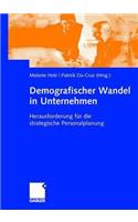 Demografischer Wandel in Unternehmen: Herausforderung für die strategische Personalplanung(German)