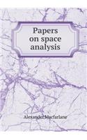 Papers on Space Analysis