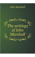 The Writings of John Marshall