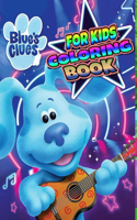 Blue's Clues Coloring Book For Kids