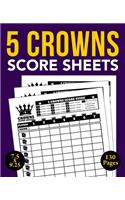 5 Crowns Score Sheets