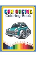 Car Racing Coloring Book