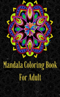 Mandala Coloring Book For Adult