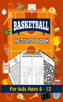 basketball activity book for kids ages 6-12