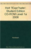 ?Expr?sate!: Student Edition CD-ROM Level 1a 2006