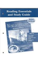 Glencoe World History: Modern Times, Reading Essentials and Study Guide, Workbook: (Human Experience - Modern Era)