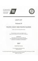 Pacific Coast and Pacific Islands: (06 Light List (U.S. Government Printing Office))
