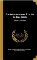 État Des Communes À La Fin Du Xixe Siècle
