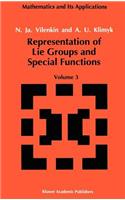 Representation of Lie Groups and Special Functions