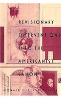 Revisionary Interventions into the Americanist Canon