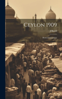 Ceylon 1909; Reiseerinnerungen