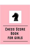 Chess Score Book For Girls