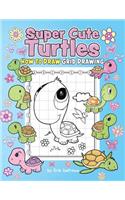 Super Cute Turtles How to Draw Grid Drawing