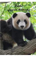 Panda Journal Notebook: Blank Lined Journal Notebook Panda Bear Lovers Adults and Kids Diary Planner Journal To Write In Wide Ruled Paper 6x9 inch 120 Pages