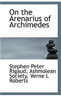 On the Arenarius of Archimedes