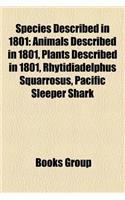 Species Described in 1801: Animals Described in 1801, Plants Described in 1801, Rhytidiadelphus Squarrosus, Pacific Sleeper Shark