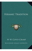 Hiramic Tradition