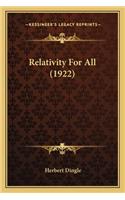 Relativity for All (1922)