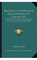 Religious Experience And Journal Of Jarena Lee