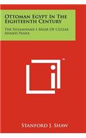 Ottoman Egypt In The Eighteenth Century