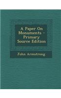 Paper on Monuments