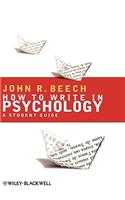 How to Write Psychology