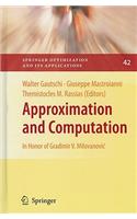 Approximation and Computation: In Honor of Gradimir V. Milovanovic