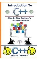 Introduction to C++