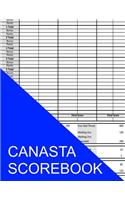 Canasta Scorebook