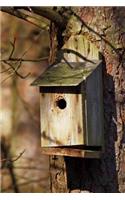 Nest Box on a Tree Journal: 150 page lined notebook/diary