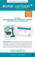 Introduction to Criminal Justice - Vantage Shipped Access Card