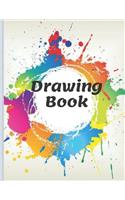 Drawing Book: Painting Journal 100 Pages, 8.5 x 11 Large Sketchbook Journal White Paper