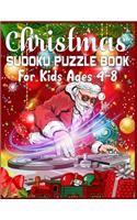 Christmas Sudoku Puzzle Book For Kids Ages 4-8: 220 Sudoku Puzzles For Kids Easy - Hard With Solution - A Brain Challenge Game For kids - Christmas Sudoku Puzzle Book For Ages 4-8