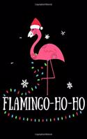 Flamingo -Ho-Ho: Pink Flamingo Notebook 100 Blank Lined Journal Pages Pink Flamingo Gift Idea For Flamingo Lovers