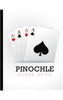 Pinochle Card Score Book