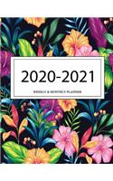 2020 - 2021 Weekly And Monthly Planner