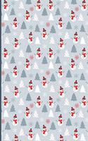 Christmas Tree and Snowman - Journal Notebook: Lined Notebook For Writing Notes or Journaling Christmas Gift 6x9 Cover Matte College Student School Gift for Cristmas Fans(1 Christmas)