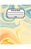 Exercise Book Lined: Back To School Notebook V38