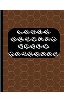 Large Hexagon Paper Notebook