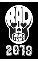 Rad Tech 2019: Rad Tech Student Gifts, 6 X 9 Inch Notebook Journal, 120 Blank Lined Pages (60 Sheets.)