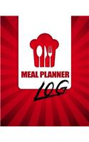 Meal Planner Log: Weekly Meal Planner