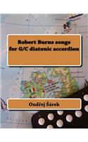 Robert Burns songs for G/C diatonic accordion