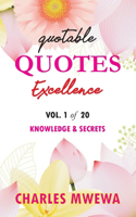 Quotable Quotes Excellence Series