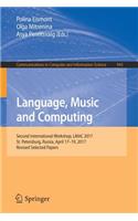 Language, Music and Computing