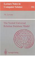 Nested Universal Relation Database Model