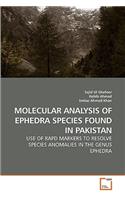 Molecular Analysis of Ephedra Species Found in Pakistan