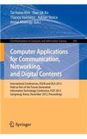 Computer Applications for Communication, Networking, and Digital Contents