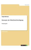 Konzepte der Mitarbeiterbeteiligung