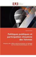 Politiques Publiques Et Participation Citoyenne Des Femmes