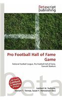 Pro Football Hall of Fame Game